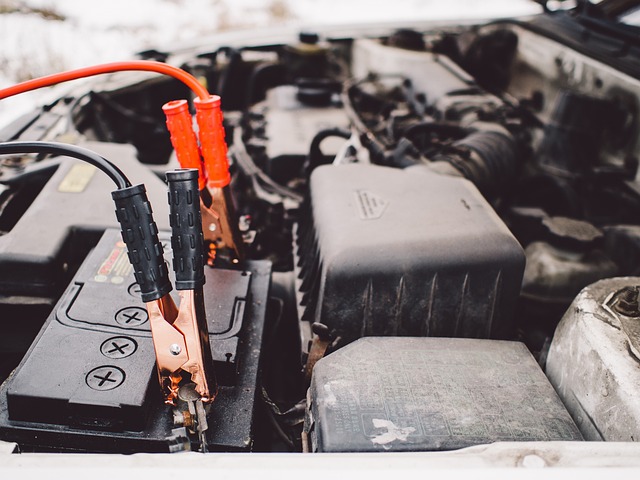 jumper cables, battery, engine, car, automotive, mechanic, car wallpapers, hood